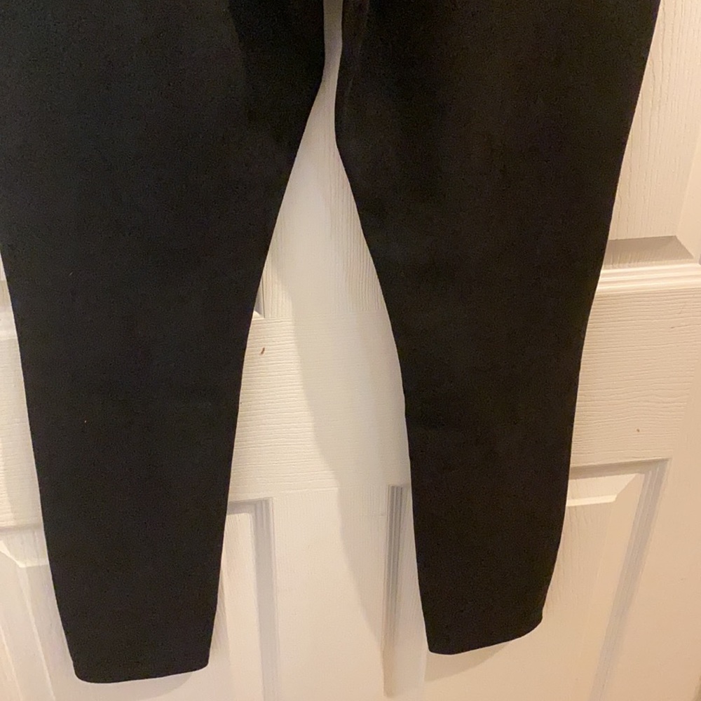 Faux suede leggings, NWT, Black - Picture 9 of 9
